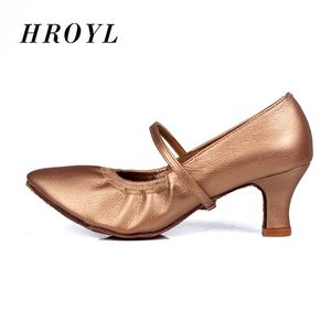 Merk 86 Aankomst moderne meisjes dansen met hoge hakken Ballroom Latijnse dansschoenen voor vrouwen 5 cm en 7 cm hiel 230411