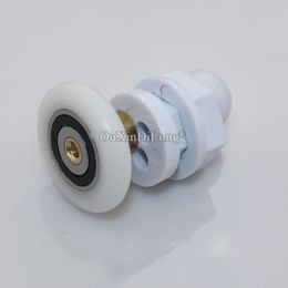 Merk 8PCS Douche Badkamer Deur Rollers Katrollen Mute Nylon Wielen Lopers Diameter 19mm 23mm 25mm 27mm Andere Hardware226B