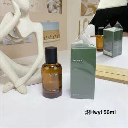 Merk Aesop Hwyl Parfum 50ml Stilzwijgende Miraceti Karst Geur 1.6fl.oz Mannen Vrouwen Parfum Langdurige geur EDP Keulen Hoge versie Kwaliteit Spray Parfums