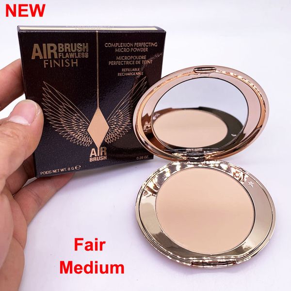 Marque aérographe finition impeccable poudre de réglage visage Micro poudre teint perfectionnant moyen juste maquillage correcteur 28 oz