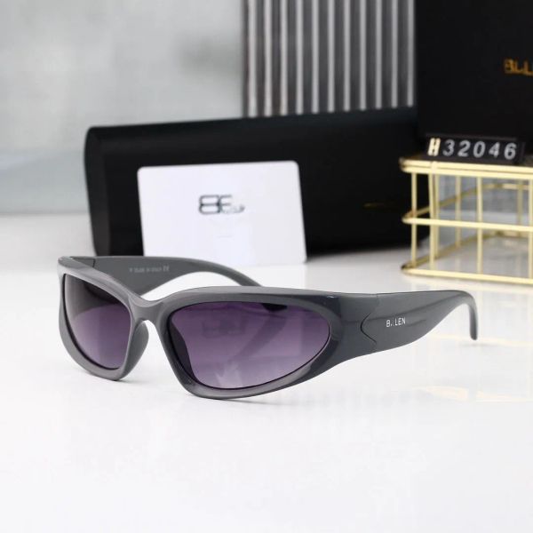 Marque B Designer Lunettes de soleil Sports de plein air Cyclisme Miroir Hommes Dames Hot Girls Super Cool Lunettes de soleil Technologie Mode Personnalité Hip Hop Mirror1112