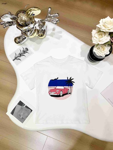 Marque bébé T-shirts motif de voiture de dessin animé filles garçons manches courtes taille 100-150 CM vêtements pour enfants de marque été coton t-shirts pour enfants 24Feb20