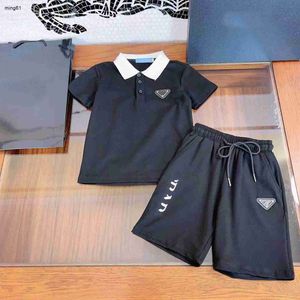 Merk baby trainingspakken Zomer T-shirt set kinderen merkkleding Maat 110-160 CM kind Korte mouwen POLO shirt en shorts 24Feb20