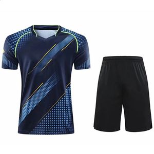 Marque Badminton T-shirt shorts ensemble maillots de tennis décontractés chemises de tennis de table shorts vêtements femmes/hommes chemise ensembles de badminton 240306