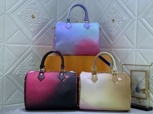 designertas, schoudertas, kussentas, crossbodytas, handtas L-serie meerkleurig gradiënt mode en prachtig