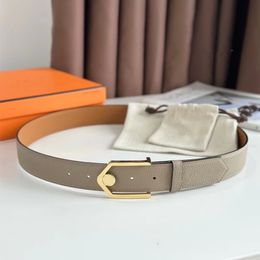 merk riem mannen riem voor vrouw designer mode echte lederen riemen dames klassieke goud en zilveren h buckle riem heren 3,2 cm