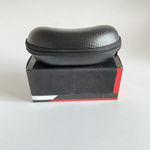 Merk Black Eva Zipper Box Bril Doek Designer Zonnebril Boxs Case Pakket Eyewear Accessoires MOQ = 10PCS