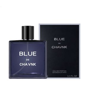 Parfum homme bleu de marque, fraîcheur durable du bois, parfum léger, rencontre homme bleu, Cologne, parfum