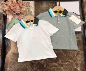 Brand jongens polo shirt kleren kinderen t shirt meisjes designer kleding katoen t shirt zwart kleur maat 1001504595410