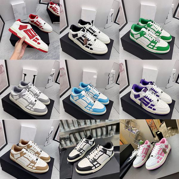 Chaussures de sport de marque AMI pour hommes et femmes, nouvelles baskets RI de haute qualité avec coutures osseuses de haute qualité, semelles épaisses, Joker, sports de plein air, marche