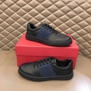 Marque chaussures décontractées design design hommes en cuir respirant course sport chaussures de mode confortables taille 38-45