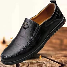 Mocasines formales informales de marca, mocasines para hombre, zapatos de conducción italianos negros para hombre 240109 GAI GAI GAI