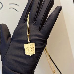 Merk Charme 18K Vergulde Kettingen Originele Ontwerper Hanger Ketting Klassieke Stijl Liefde Cadeau Sieraden Bruiloft Verjaardag Hoge Kwaliteit Vrouwen nieuwe Ketting