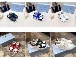 Merk Kindersneakers Designer leren kinderschoenen Maat 26-35 Boxbescherming Meerdere stijlen baby-casual schoenen 24Mar
