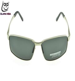 Brand Clara Vida Almg Alliage Inner revêtement Polaris Sunglasses Mens UV400 Polaroid Sports conduisant des lunettes de soleil de créateur extérieur1543699