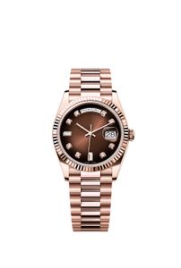 Marque Clean Menwatch Designer de main-d'œuvre de haute qualité Watch Daydate 36 mm mécanique Automatique Montres Diamond Watch Rol Watch pour Man Luxur 2751