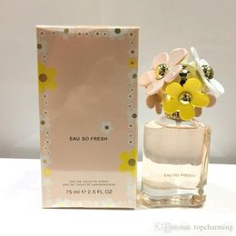 Brand Clone Fragrance Daisy Perfumes for Woman EDT Eau De Toilette 75ml Cologne Female Perfume Fragrances Parfums Highest Version Wholesale Fast Delivery