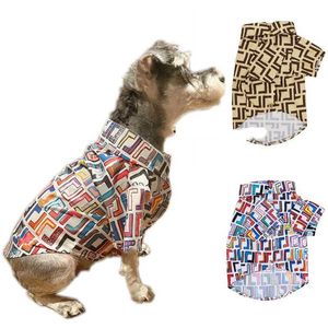 Merk kleding ontwerper Dog Dog Apparel katoenhonden shirt trui bodemoverhemden voor kleine doggy kat puppy schattig in stijlvolle gezellige kerstkostuums sjk