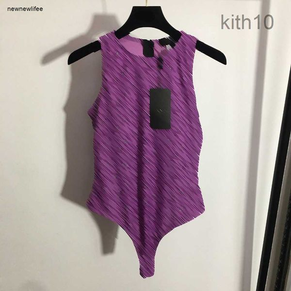 Ropa de marca Mujer Traje de baño de diseñador Carta de alta calidad Raya Impreso Bikini Sling Traje de baño de una pieza 29 de diciembre Favorito VJA9