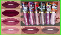 Marque Cmaadu Lips à lèvres sexy crâne sexy MATE METALLIQUE LIPGLOSS LONNE LANDING IMPHERPORS 6 COLOR LIMID LIVID SHIMMER DIAMOND LIP GLOSS7379715