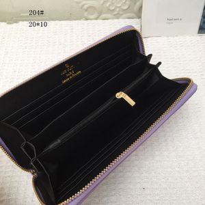 Monederos de marca ZIPPY WALLET Bolso largo M204 Primavera en la ciudad Monogramas degradados Imprimir Monedero de cuero Mujeres Diseñadores de lujo Clut246z