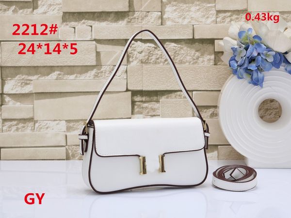 Bolso cruzado de marca para mujer, calidad de espejo, bolsos de diseñador de lujo, bolso de hombro para chica de moda de cuero para mujer con bolsa para el polvo 24*14*5