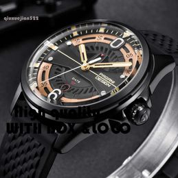 Marque Cwp PAGANI DESIGN hommes montres mode bracelet en Silicone étanche montre à Quartz noir or Reloj Hombre livraison directe 4