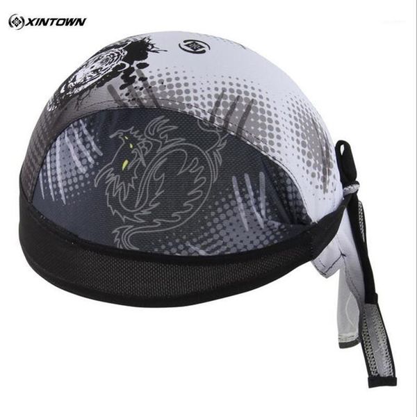 Casquettes de cyclisme de marque, chapeau de Pirate Dragon Tiger, écharpe de sport de plein air, masques de vélo de route en montagne