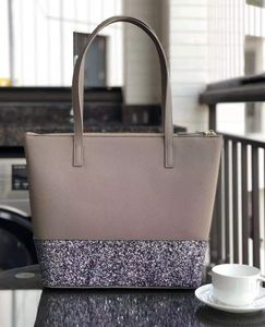 femmes casual sac fourre-tout paillettes sacs à main de haute qualité célèbre sac à main patchwork classique grande capacité en cuir PU sacs à bandoulière mode totes Crossbody 5 couleurs