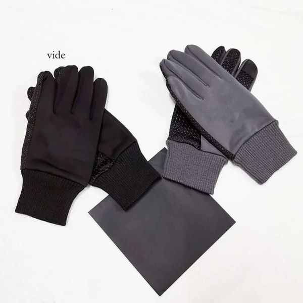 Glove de conception de marque pour hommes hiver chauds cinq doigts pour hommes gants imperméables extérieurs de haute qualité 3326