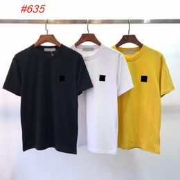 Marque conçue été mode classique T-shirt col rond 3 couleurs décontracté hommes à manches courtes t-shirts M-2XL #635