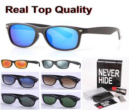 Diseñador de la marca 2132 gafas de sol hombres mujeres Bisagra de metal Gafas de sol de moda lentes de vidrio con paquetes de caja originales accesorios ever9768535