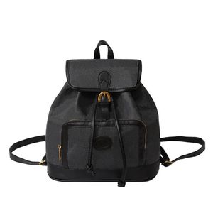 Merkontwerper Backpack For Women Men Backpacks String Tassen Pu Leather Small -formaat vrouwen Drukken Back Pack Bag Chaog248228J