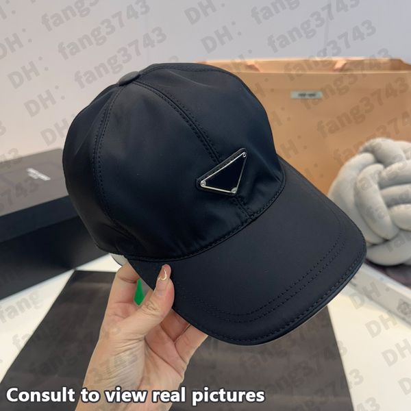 Brand Designer Ball CAP Triangle inversé Baseball Cap sport Casual Street Baseball Cap Men de baseball et femmes Sme Sports Sports Cap de sport léger et respirant