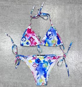 Brand Designer Bikini Swimwear Women's Summer Fashionable Split Style Bandage Bandage Sexy Bathing Costume Size-Xl