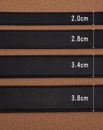Marque Designer noir ceinture en cuir véritable pour femmes hommes G lettre Style mode classique décontracté or boucle ceintures 2 cm 28 cm 34c8233298