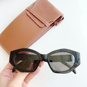 Brand Designer Clear Sexy Cat-Eye Sun Glasses Wild Protection UV400 Holiday LeSure Femmes Sunglasses