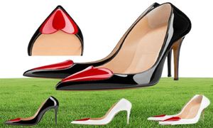 Marque Designer Colors Ladies Femmes Pumps High Heels Chaussures Femme Femme Robe de mariée Point Toe Stietto Shoe Cored5415076