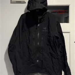 Brandontwerper geborduurd Spring Jackets SV Jacket Black Men's S12C