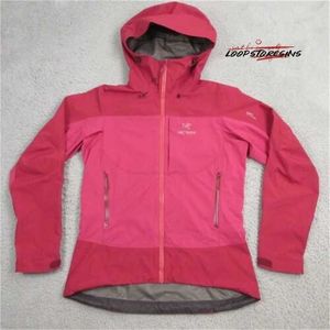 Designer de marque Broidered Spring Vestes arcs de la veste à capuche féminine Goretex imperméable rose CI1