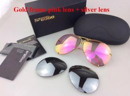 Marque designer lunettes hommes femmes mode P8478 style d'été cool lunettes polarisées lunettes de soleil lunettes de soleil 2 ensembles lentille 8478 with2611111