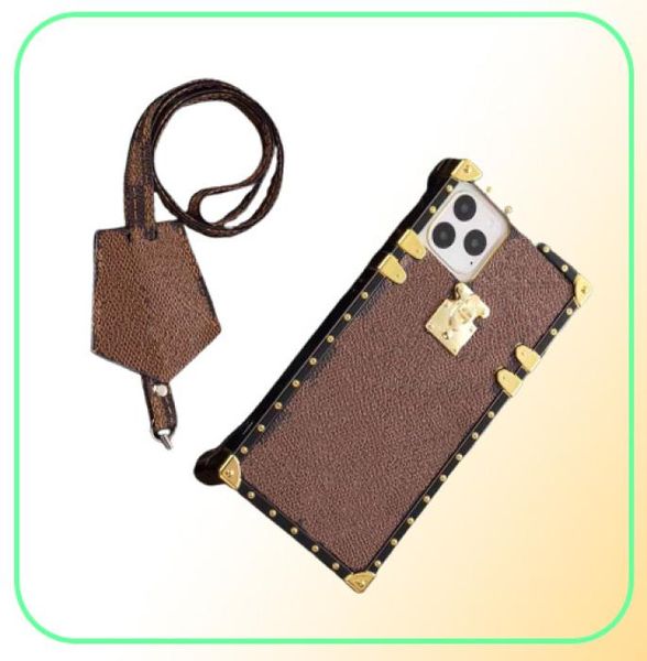 Brand Designer Fashion Cell Phone Case Soft TPU Couverture de protection pour iPhone 12 Pro Max Mini 11 xr x 78 Plus PU Leather Samsung S96588517