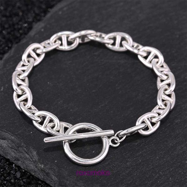 Bracer des créateurs de marque H Boutique en ligne S925 Bracelet de boucle en argent sterling ot