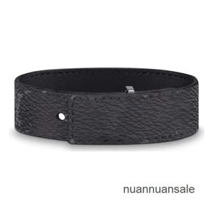 Bracelets de marque de luxe haut de gamme pour hommes et femmes, bijoux unisexes à la mode, boucle Aolly en cuir avec boîte