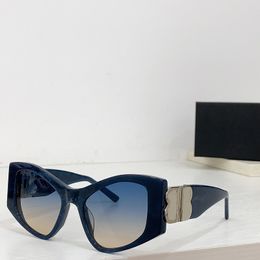 Merkontwerper high-end zonnebril acetaatvezel metaal rechthoekig vierkant B0287 rijden buiten strand luxe zonnebril UV400