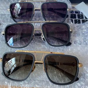 Merk Designer Mannen Grijs / Bruin Lens Zonnebril Retro Big Frame Brillen voor Vrouwen Mens Zonnebril Luxe Zonnebril Hoge Kwalitial Shades