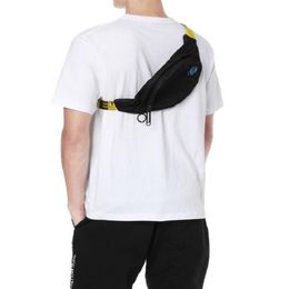 Marque Designer MINI Hommes Jaune Ceinture en toile noire Sac à bandoulière haute Sacs de poitrine Sac à bandoulière polyvalent Sac à bandoulière Messenger263l