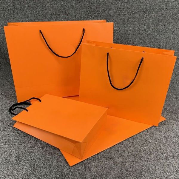 Diseñador de marca Bolso de papel de regalo original bolsos de bolsas de mano de alta calidad bolsas de compras de alta calidad al por mayor más barato 0p1a 260J