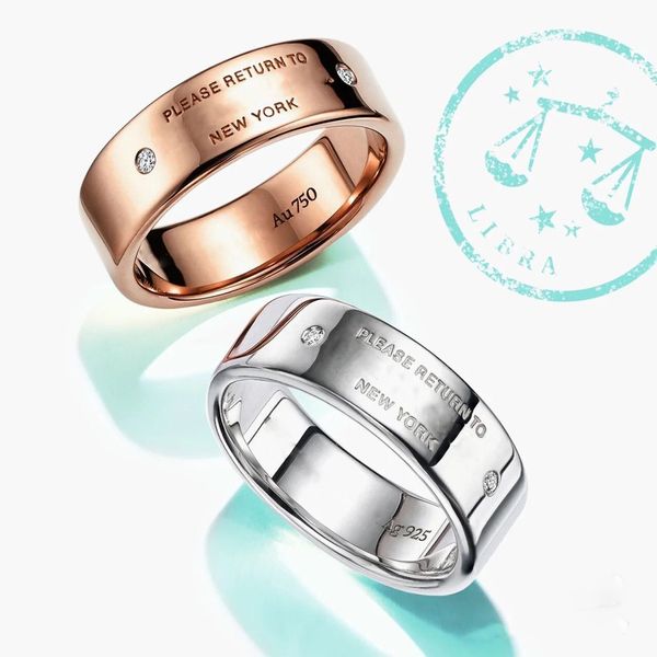 Marque Designer anneaux pour les femmes Fashion Forever Love Ring Femme Tag Femme Bague Bijoux