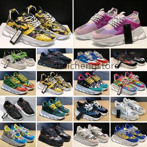 Diseñador de la marca Zapatillas de deporte Zapatos casuales Zapatillas de deporte Zapatos de gamuza Reacción en cadena Italiano Reflectante Triple Negro Blanco Multicolor Hombres Zapatillas de deporte para mujer B0